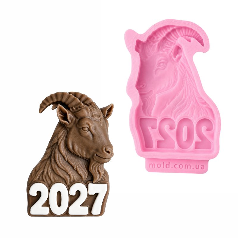 Молд силиконовый Символ 2027 года (12986)