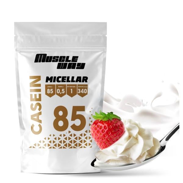 Мицеллярный казеин MuscleWay 85% Крем-сливки на 13 порций в порошке 500 г (21-125-mk-bs1.ks) Мицеллярный казеин MuscleWay 85% Крем-сливки на 13 порций в порошке 500 г (21-125-mk-bs1.ks)