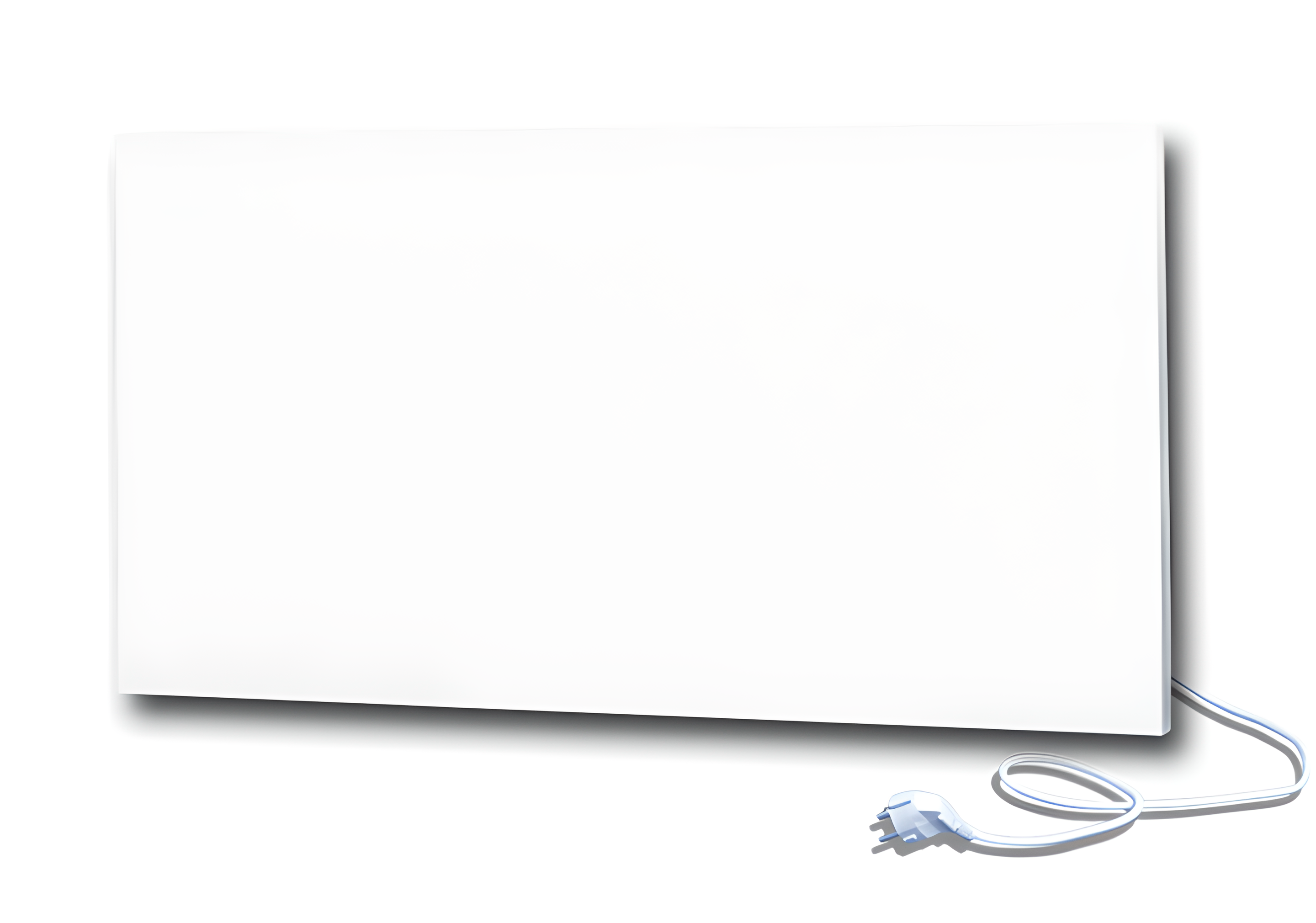 Металло-керамический обогреватель Uden-700 978x475x35 мм Белый