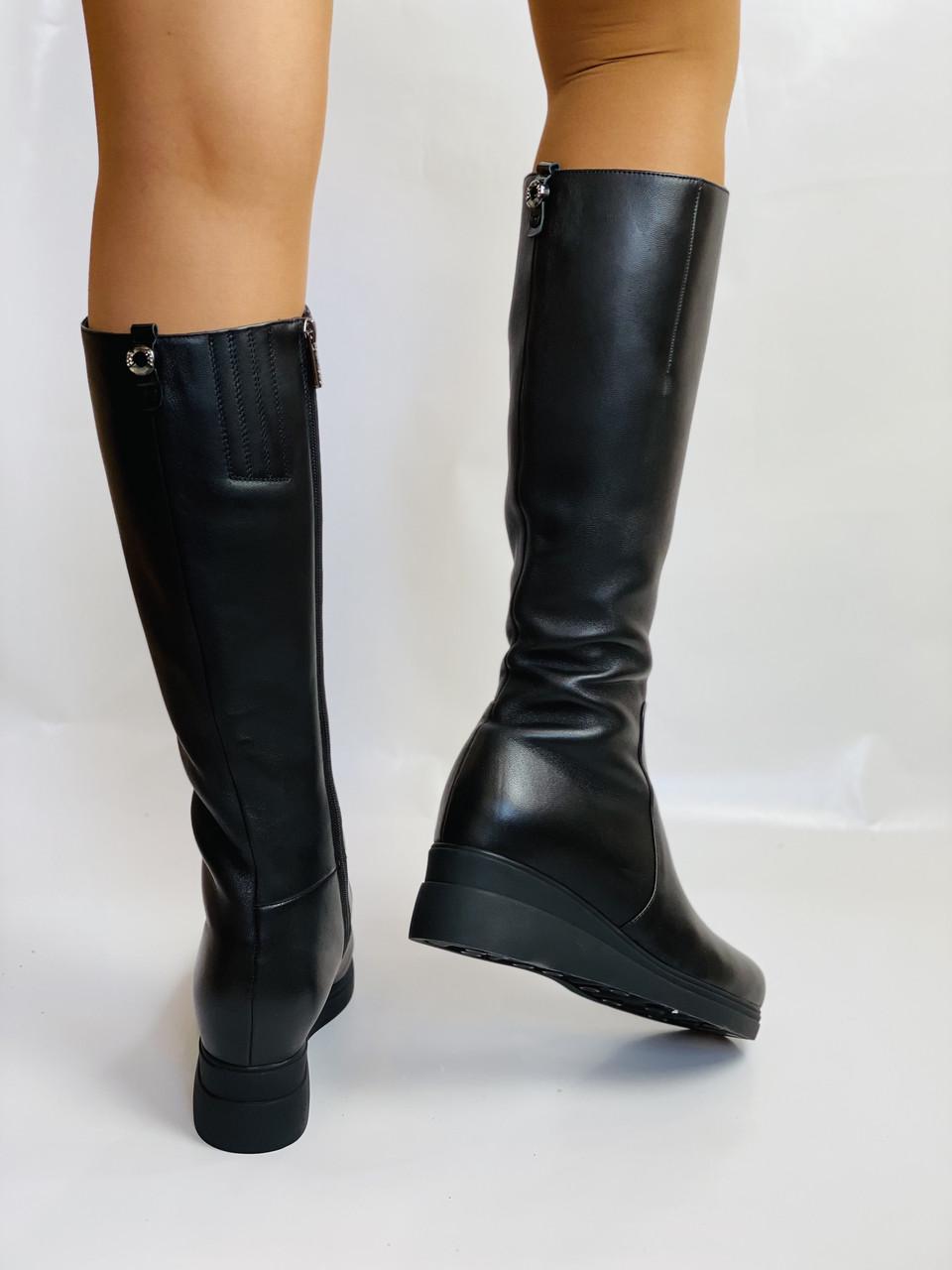 Сапоги женские зимние Erisses р. 36 23,5 см Черный (2687) - фото 5