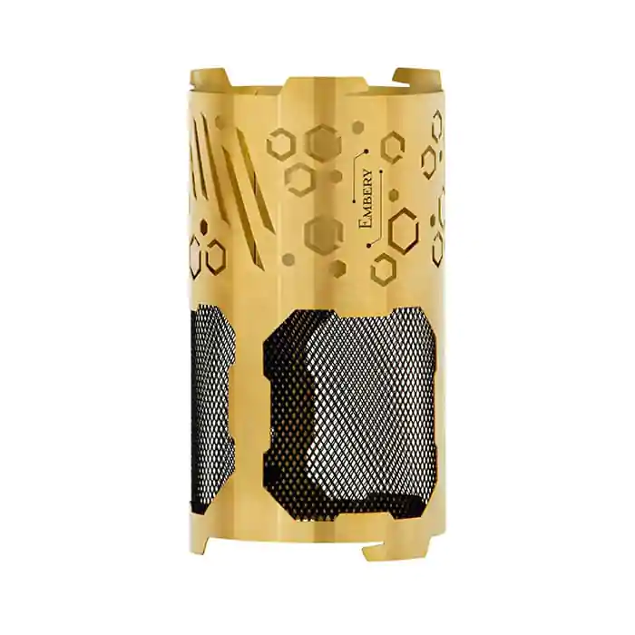 Защитный экран Embery нержавеющая сталь 20 см Gold/Black (21992)