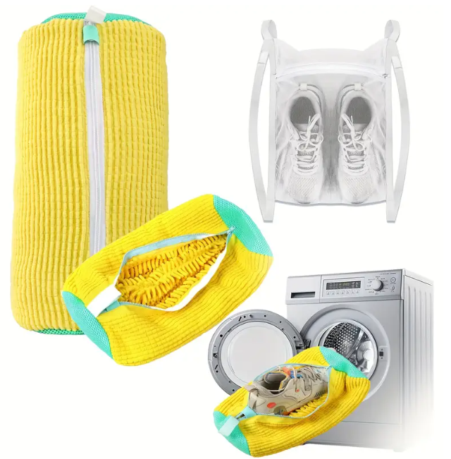 Мішок для прання взуття в пральній машині 39х1 9см Жовтий (2600831356) - фото 2 Мішок для прання взуття в пральній машині 39х1 9см Жовтий (2600831356) - фото 2