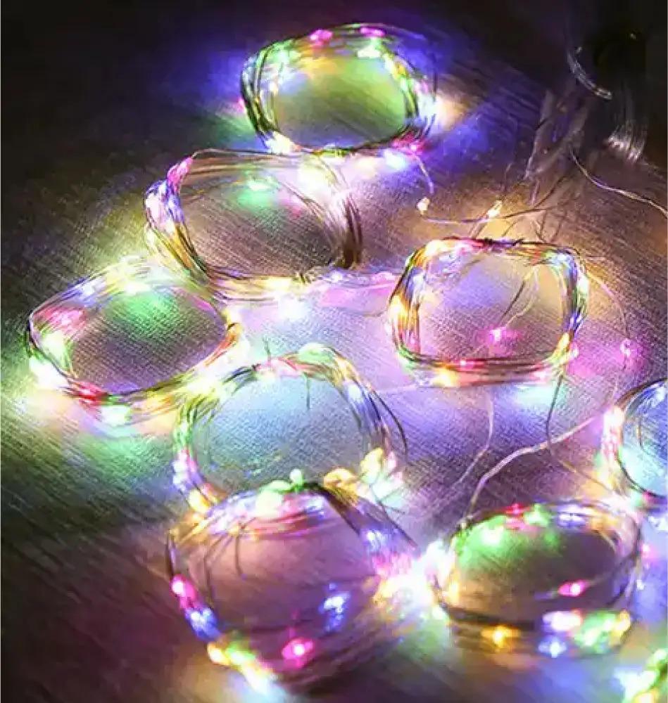 Гирлянда штора Роса 100 LED от USB 8 режимов 3x0,6 м Мультиколор - фото 2 Гирлянда штора Роса 100 LED от USB 8 режимов 3x0,6 м Мультиколор - фото 2