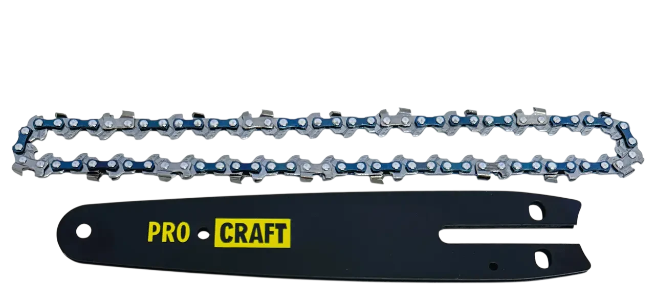 Комплект ланцюг шина для акумуляторної міні пилки Procraft PKA-32LI 37 ланок mini 1/4 крок 1,1 мм (2851920526)