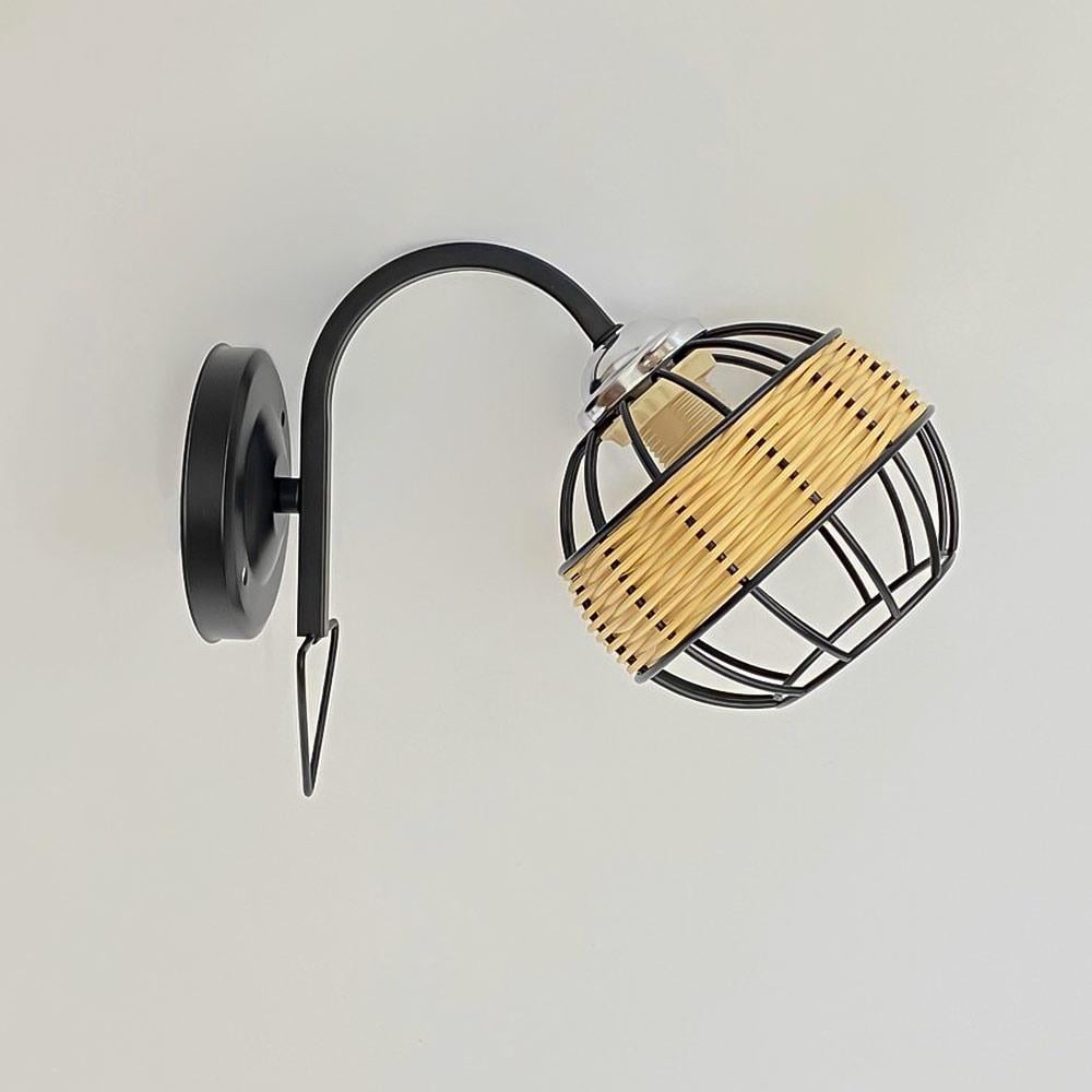 Светильник настенный Light House SRS-20487/1 Черный/Хром