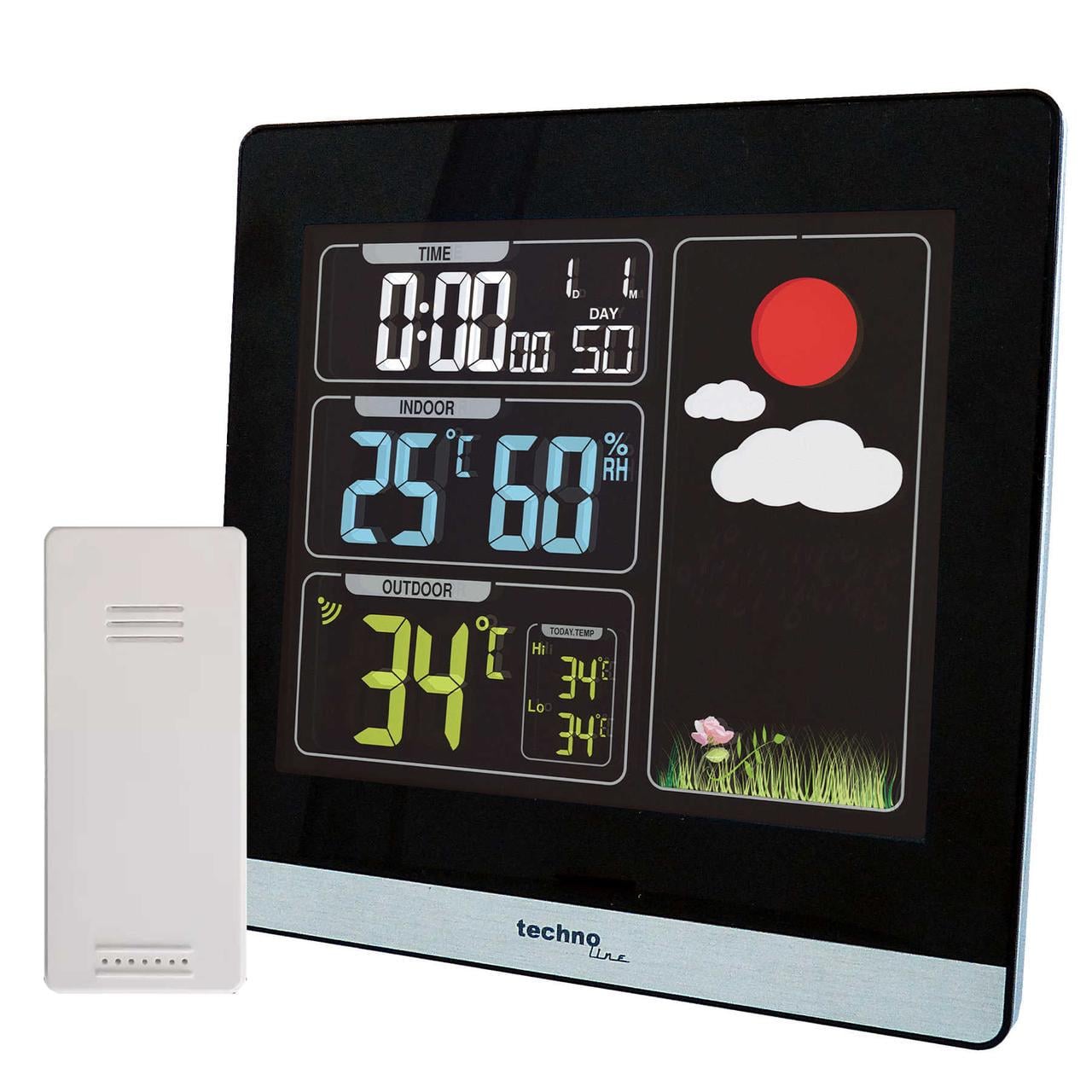 Метеостанция Technoline WS6448 Black (WS6448) - фото 2 Метеостанция Technoline WS6448 Black (WS6448) - фото 2