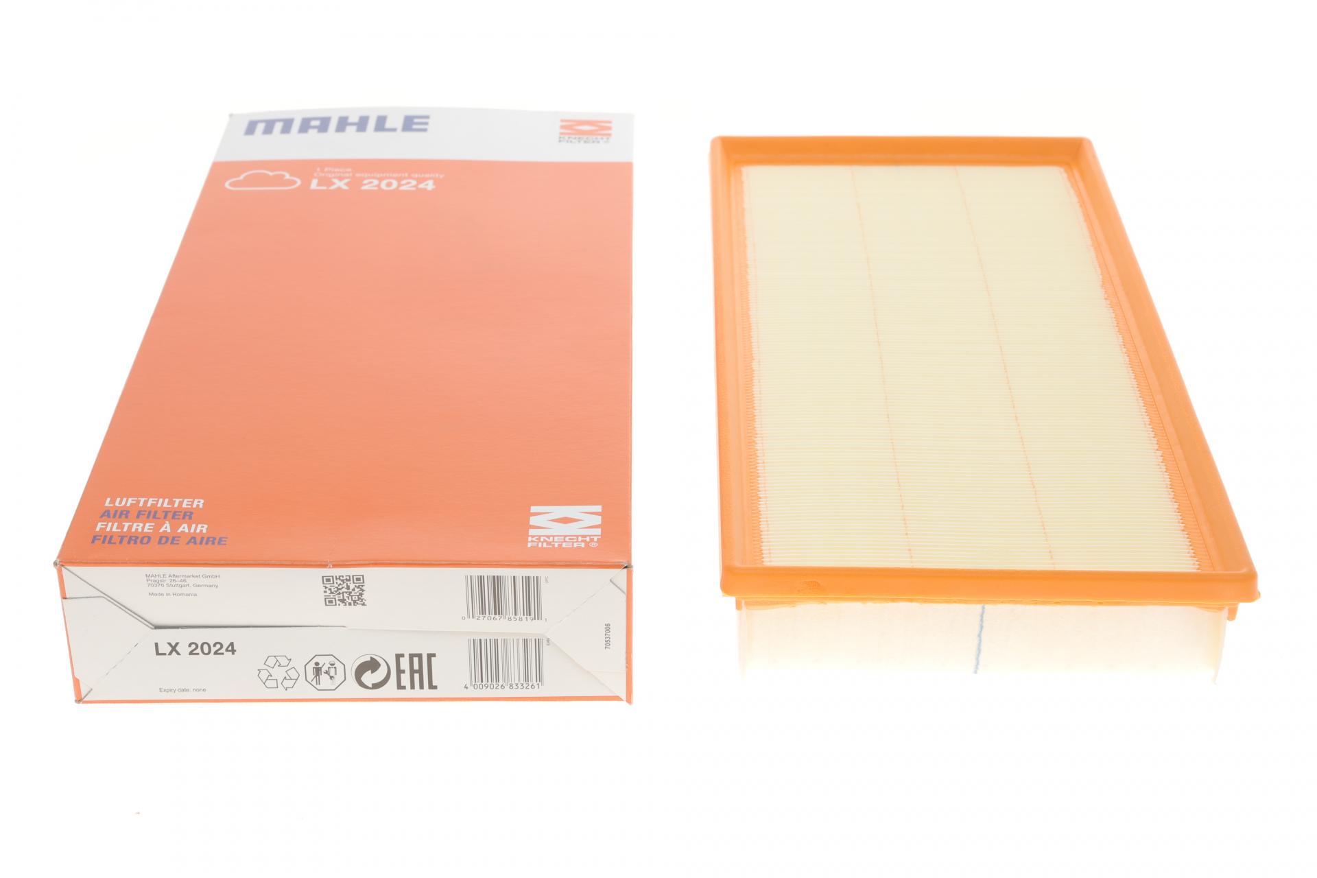 Фильтр воздушный KNECHT для Audi Q7/VW Touareg 10- (LX 2024)