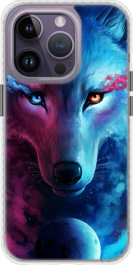 Чехол на iPhone 14 Pro Max Арт-волк (3999pc-2667-42517)