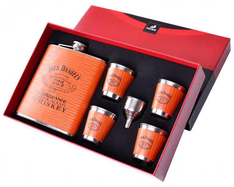 Подарунковий набір з флягою 6в1 Jack Daniels (056556)