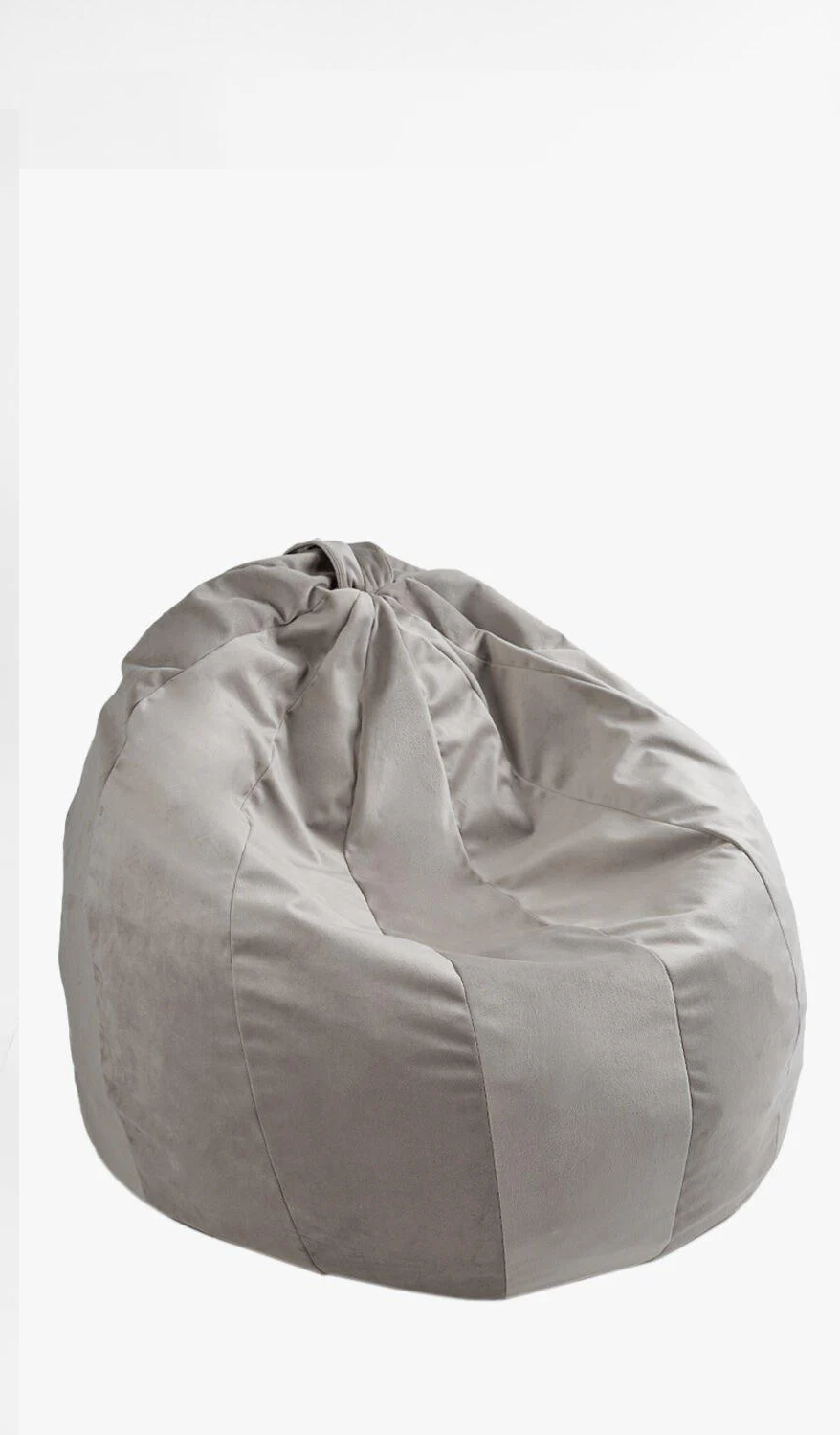 Бескаркасное кресло Груша 54006 Серый (173911) - фото 1 Бескаркасное кресло Груша 54006 Серый (173911) - фото 1