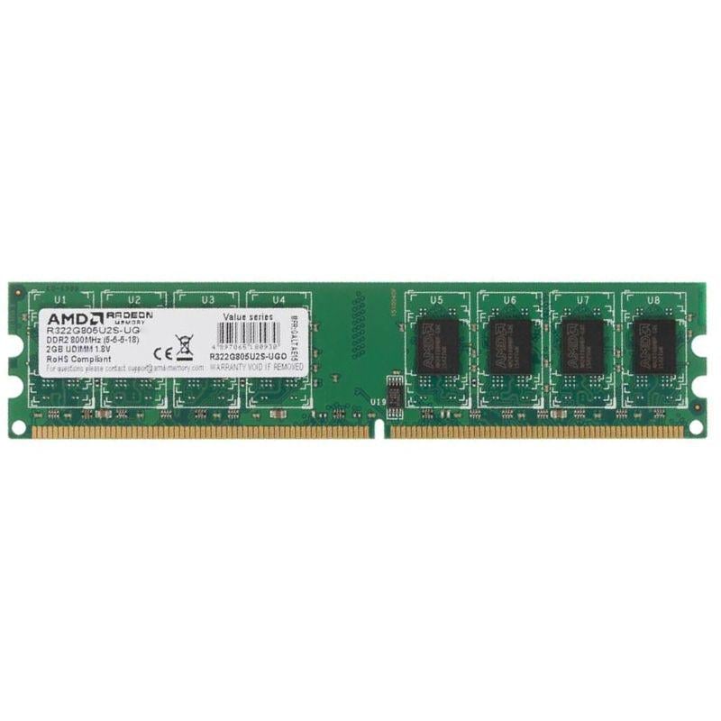 Оперативная память DDR2 2Gb 800MHz AMD Memory Retail (TDB-808431)