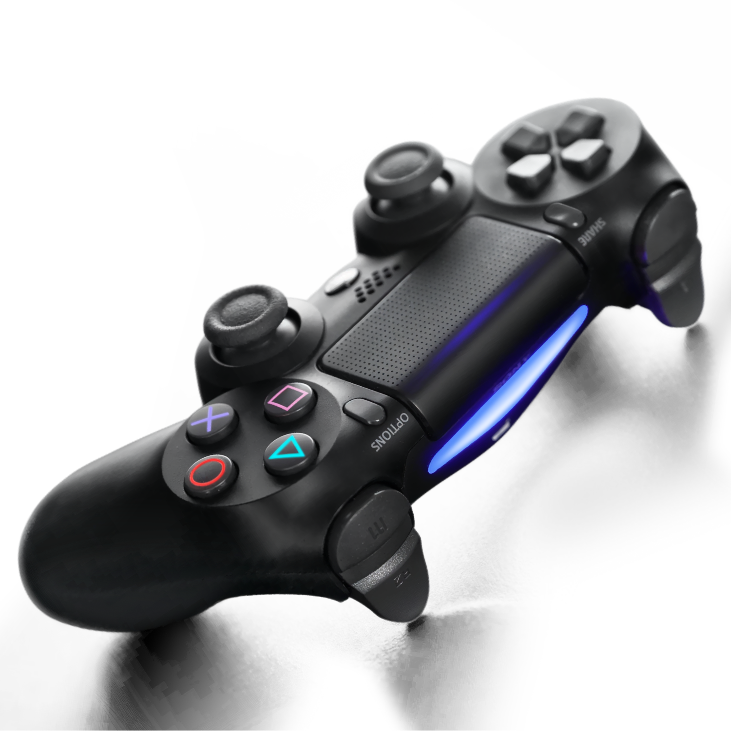 Джойстик беспроводной DualShock 4 PAD BLACK V2 для PS4/PC/ТВ/смартфона/планшета (GSP-4)