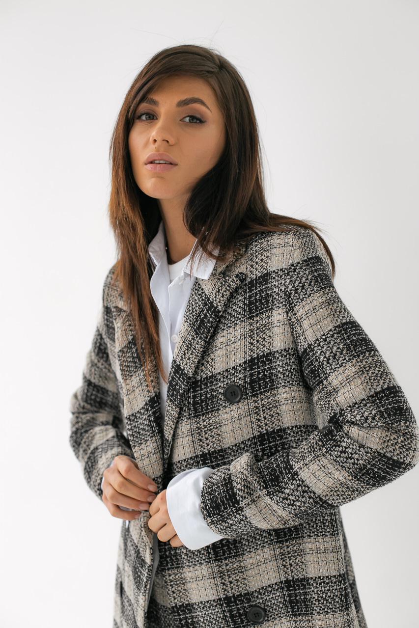 Жакет твидовый SOBE L Бежевый (9528562) - фото 8 Жакет твидовый SOBE L Бежевый (9528562) - фото 8