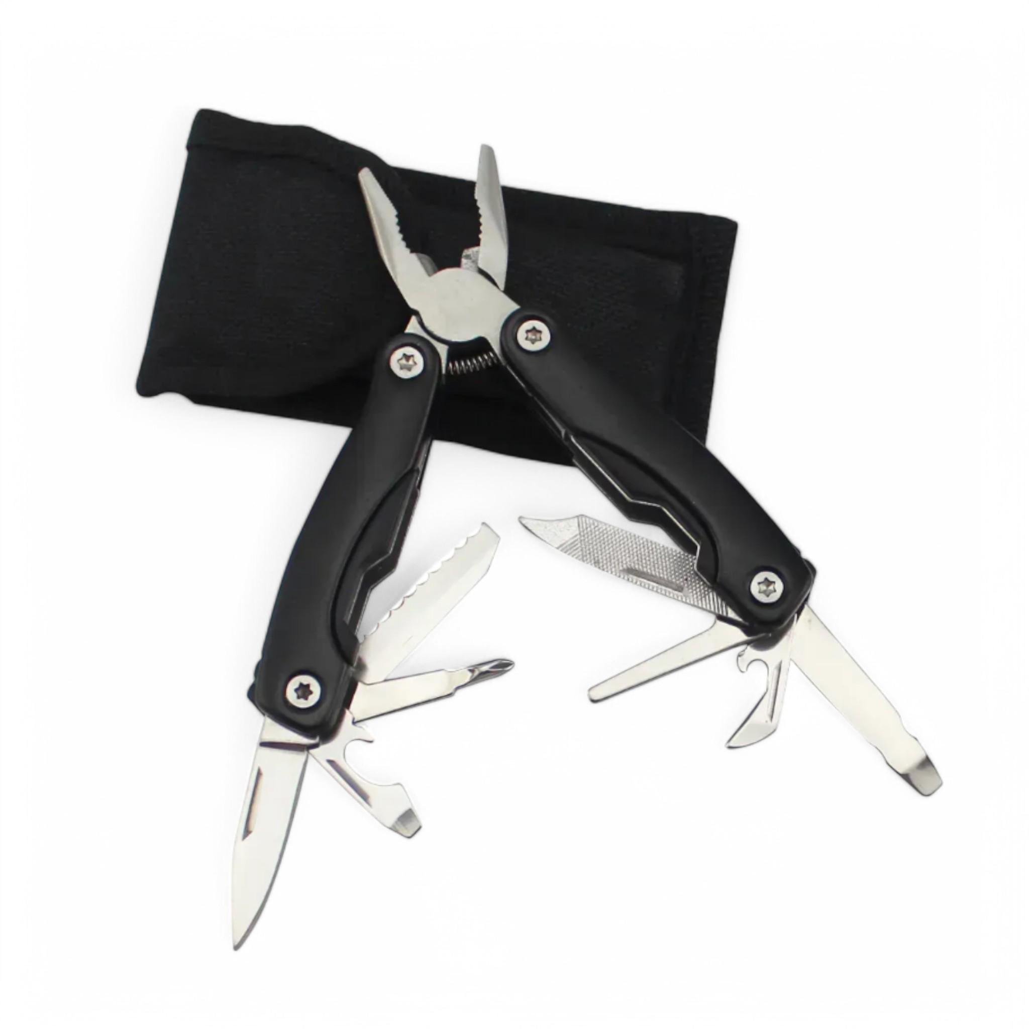 Мультитул Traveler Mini MT 9в1 в чехле Black (25685676)