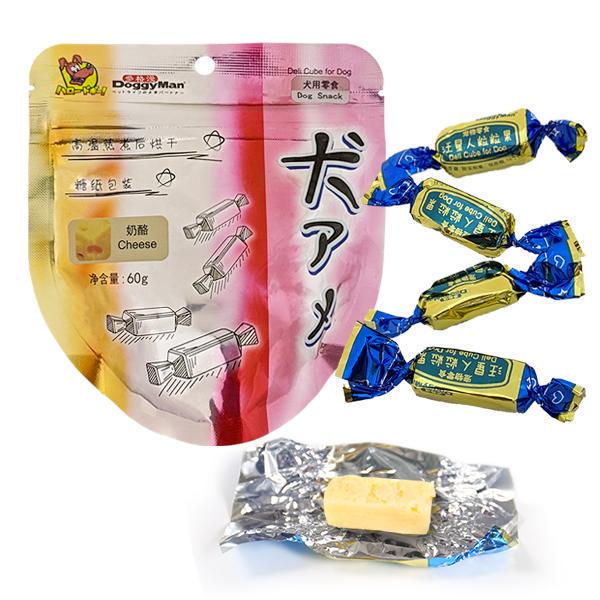 Лакомство для собак DoggyMan Deli Cube Cheese
