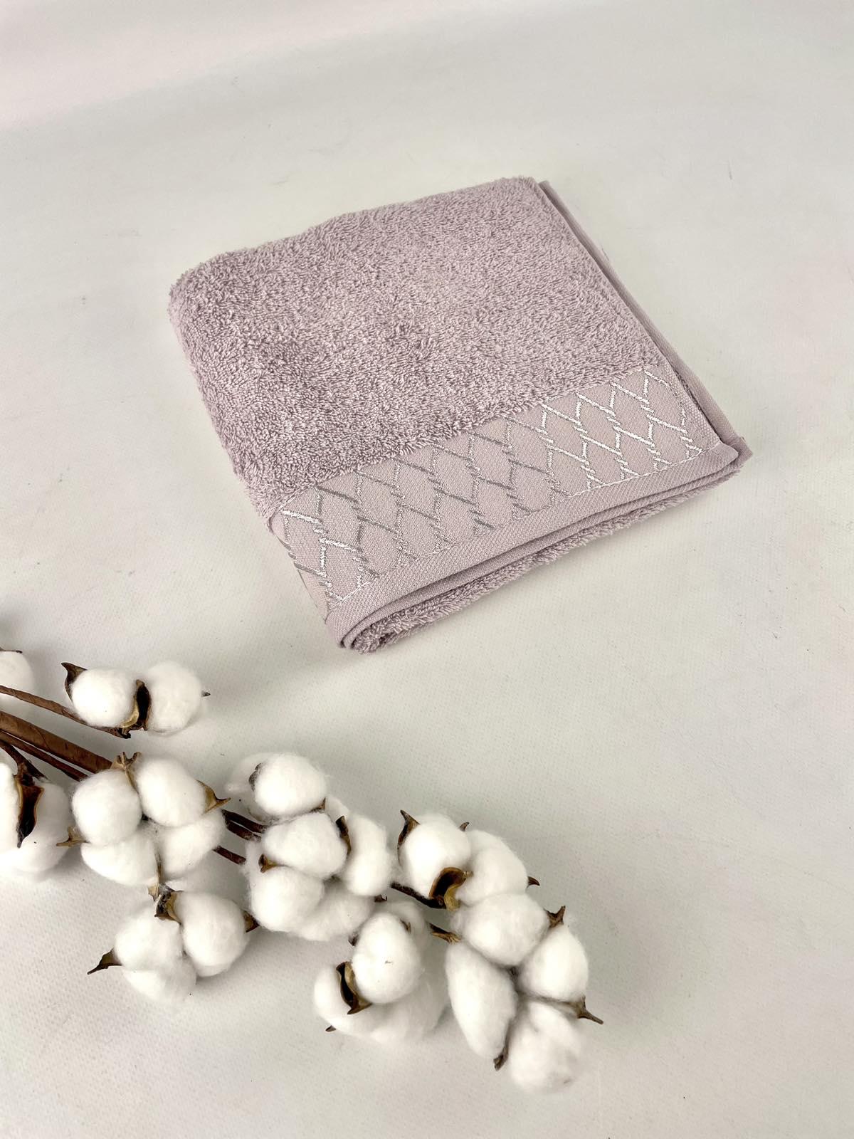 Рушник AE Zefir 50х90 см Ліловий (CN37528) - фото 1 Рушник AE Zefir 50х90 см Ліловий (CN37528) - фото 1