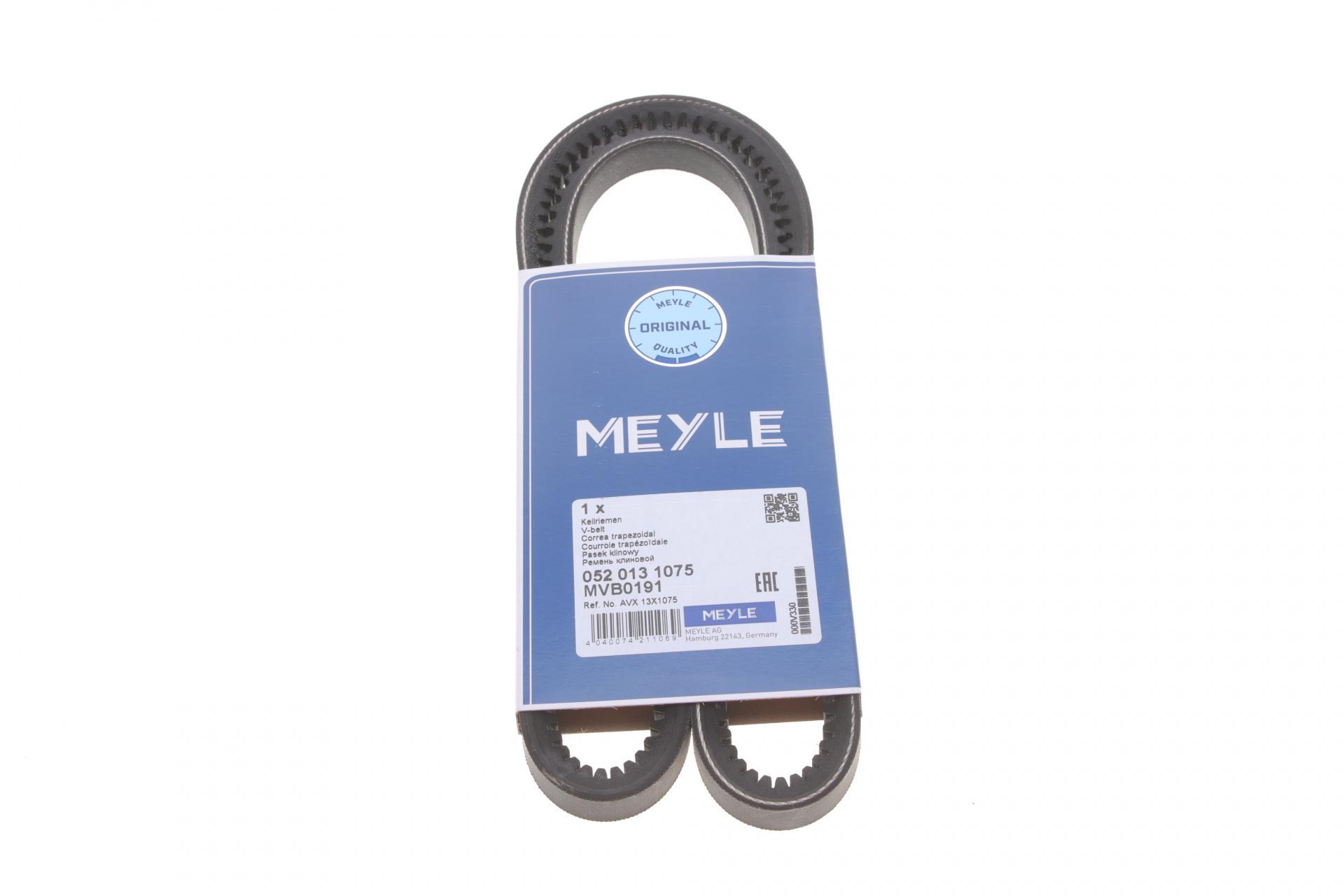 Ремень генератора Meyle Iveco/Nissan/Volvo 13x1075- 052 013 1075