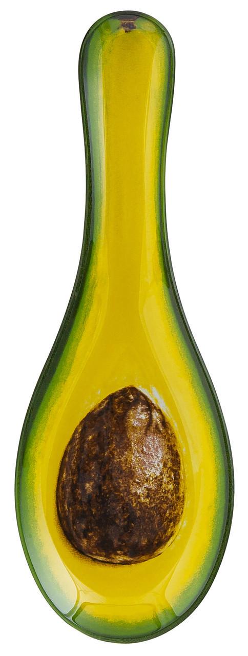 Подставка для ложки VIVA AVOCADO стеклянная 23 см (SP04-Y) - фото 1