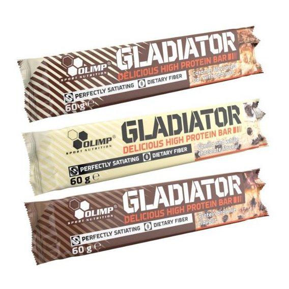 Протеиновый батончик Olimp Nutrition Gladiator Protein Bar 60 г Chocolate
