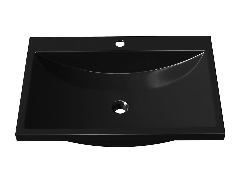 Умивальник накладний Status Braun Low Black (696) - фото 3