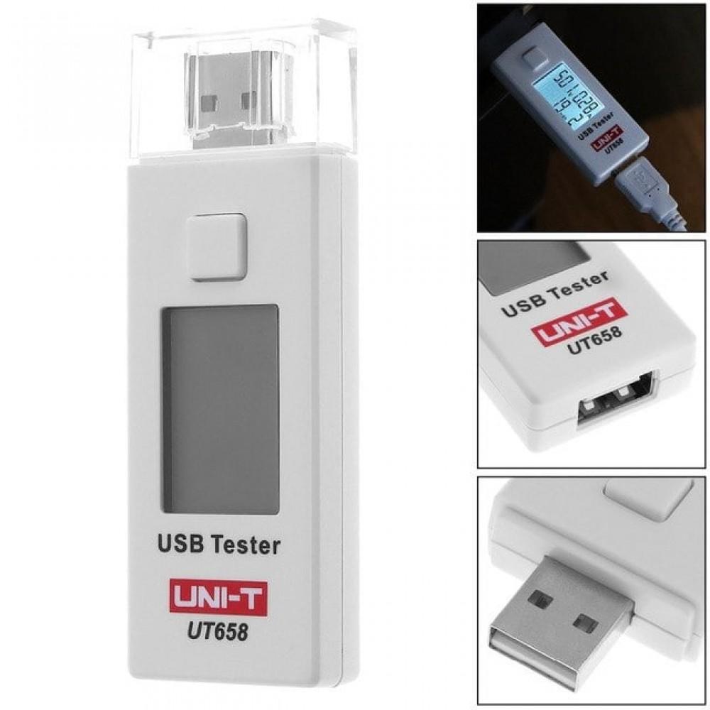 USB-тестер UNI-T UT658 (879274) - фото 2