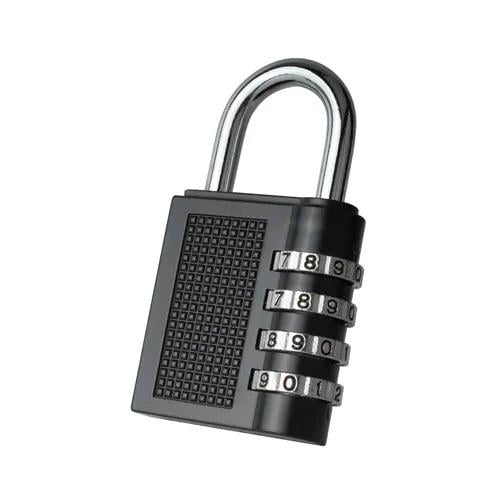 Кодовий замок навісний 41 мм 4 цифри цинковий сплав сталь Black (358233) Кодовий замок навісний 41 мм 4 цифри цинковий сплав сталь Black (358233)
