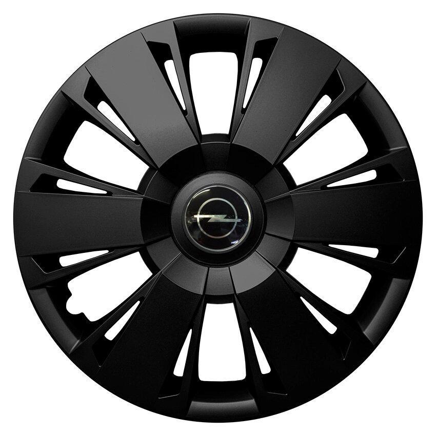 Комплект колпаков JAWOPLAST Omega R16 для Opel 4 шт. Black (28435236)