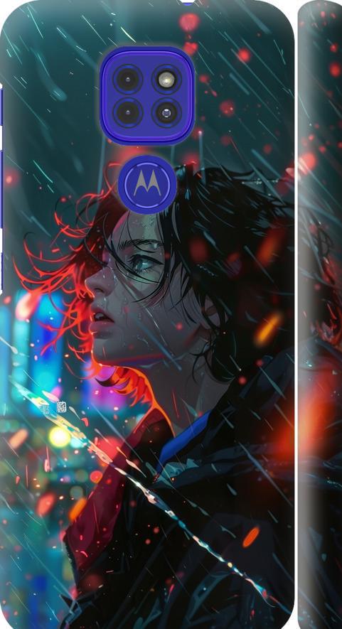 Чехол на Motorola G9 Play Ночные огни (6096m-2105-42517)