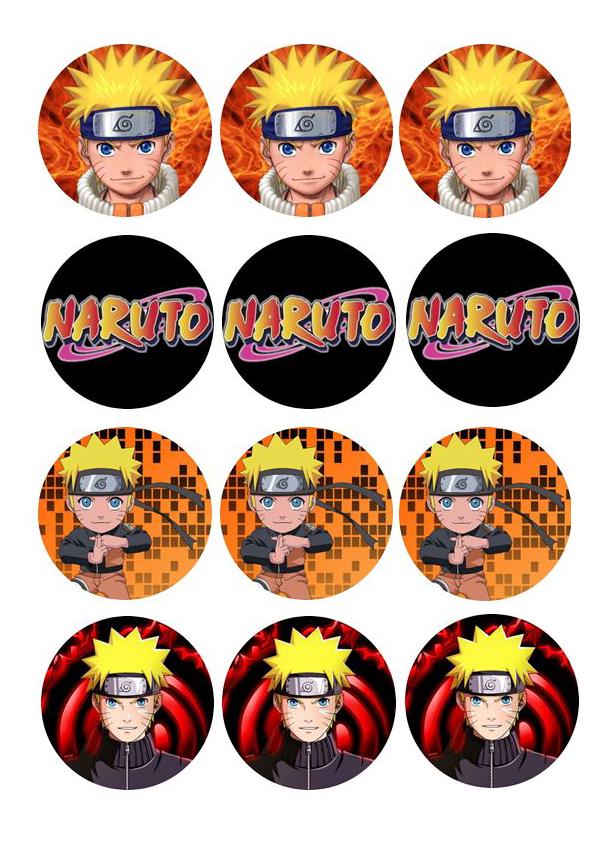 Картинка на торт вафельная Naruto 2 (14850) Картинка на торт вафельная Naruto 2 (14850)