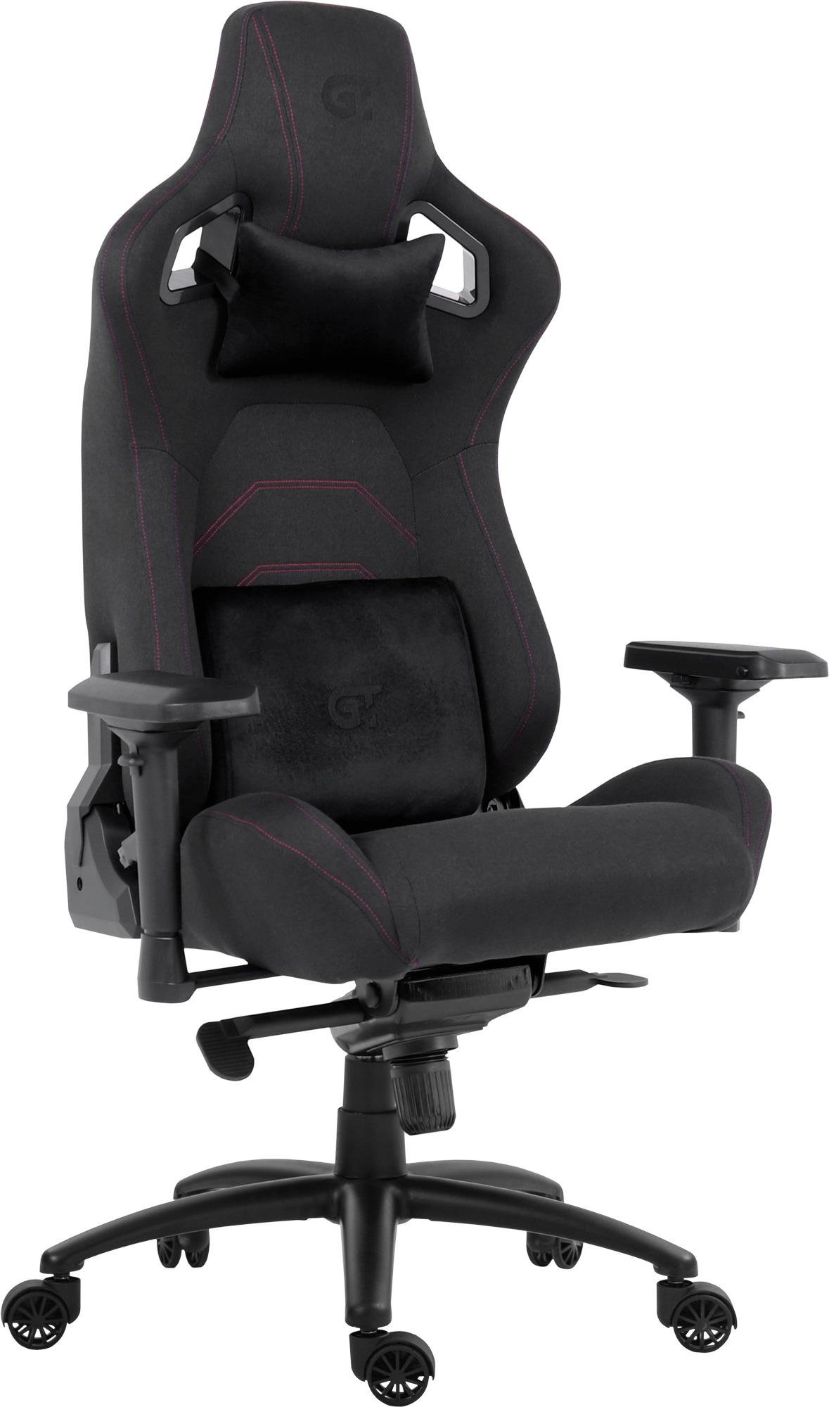Кресло геймерское GT Racer X-8004 Fabric Black - фото 2