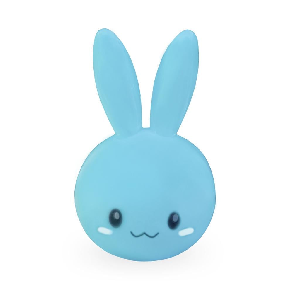 Ночник Feron FN1168 Зайчик ушки вверх Голубой (27813299)