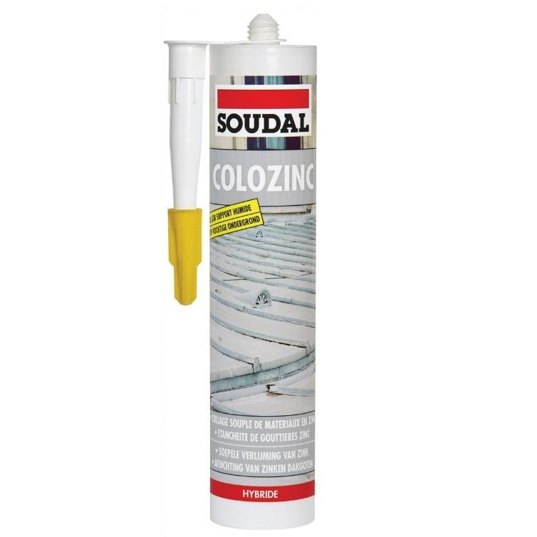 Герметик покрівельний Soudal Colozinc 290 мл Прозорий (99900392)