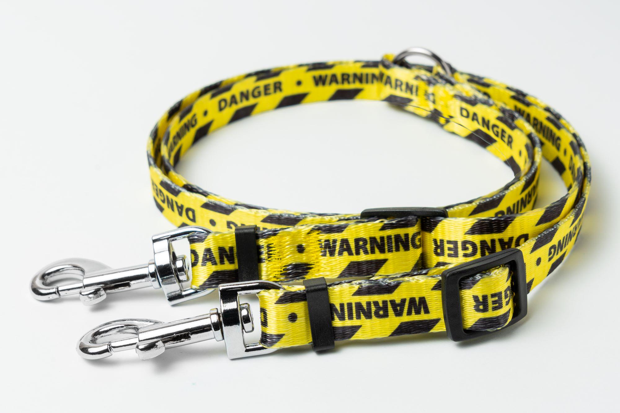 Поводок-спарка KareLine WARNING из нейлона 15 мм 400-700 мм (0813/4)