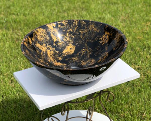 Умывальник Snail Камелия 425х425 мм Янтарный (147Т101) - фото 4 Умывальник Snail Камелия 425х425 мм Янтарный (147Т101) - фото 4