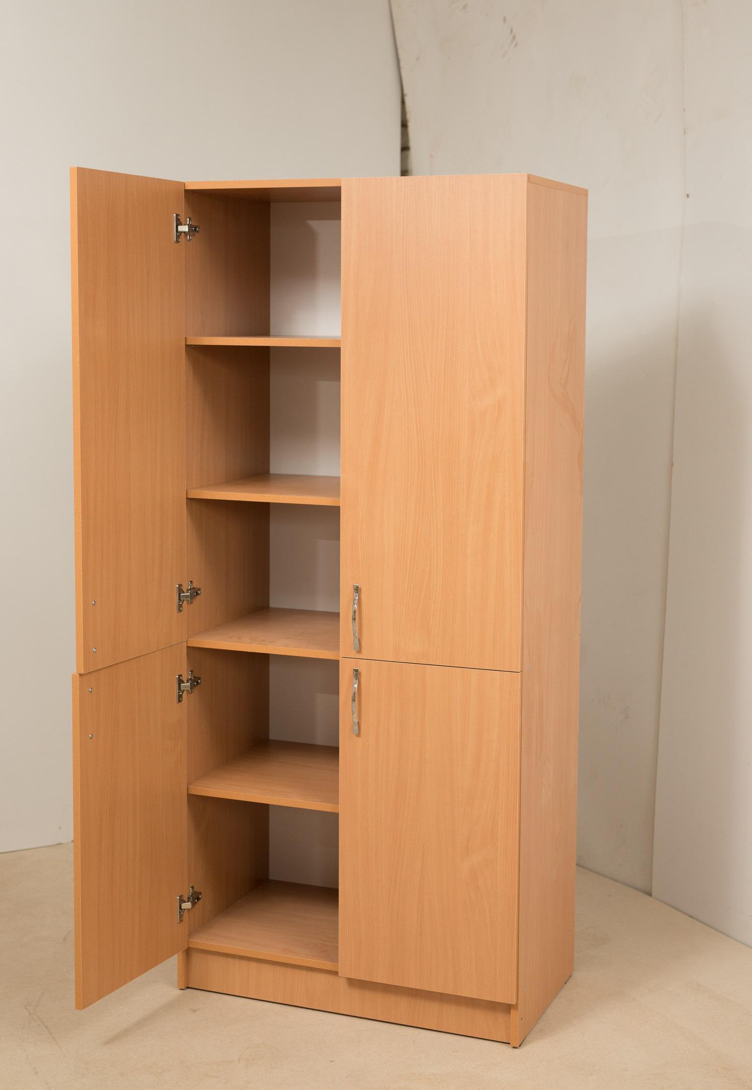 Шафа для документів Goydalka закрита 4-х дверна ЛДСП/кромка ПВХ 800х450х1800 мм Дуб натуральний (42411) - фото 3