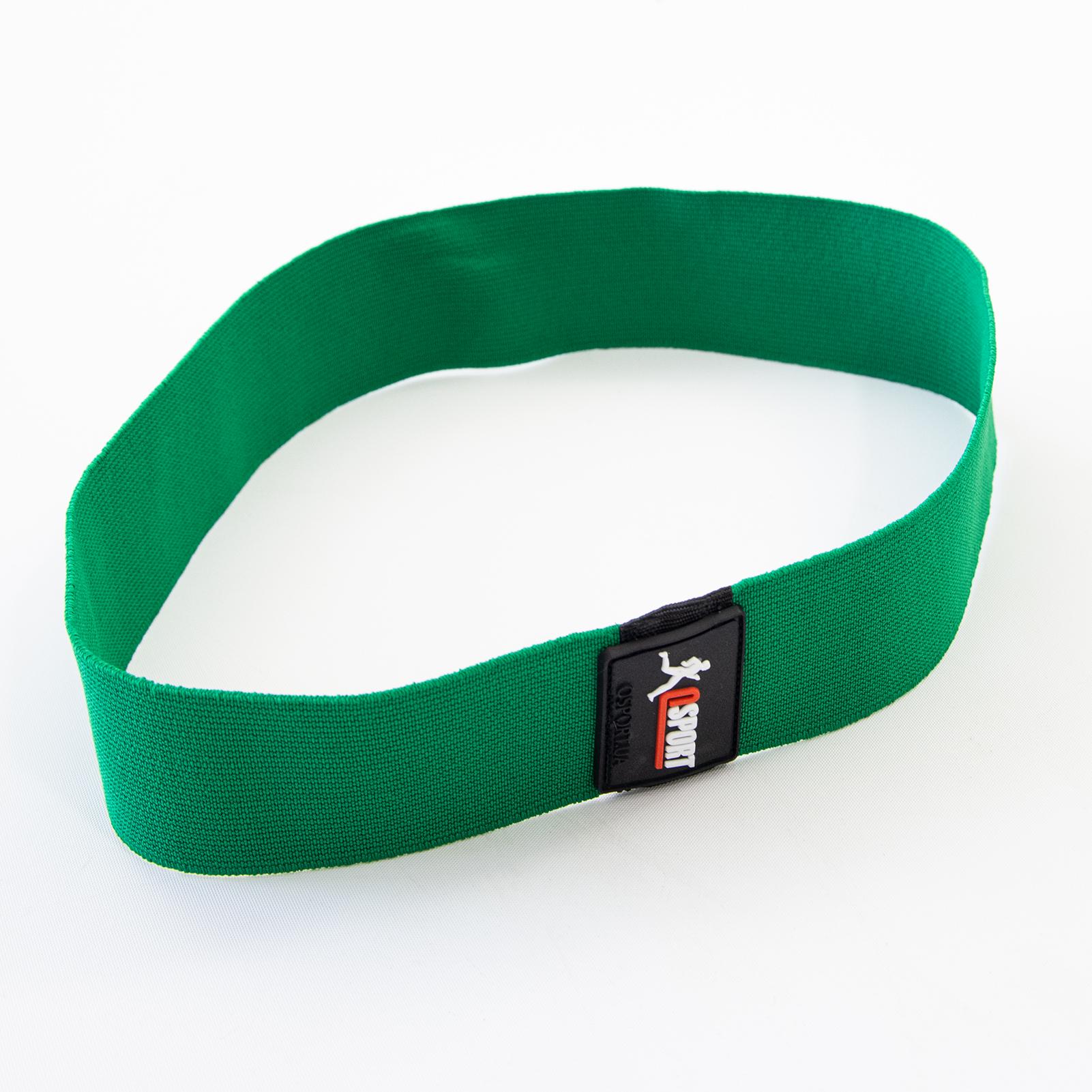 Резинка для фітнесу OSPORT OF-0190 Pro еластична тканинна S Зелений (20449) - фото 4 Резинка для фітнесу OSPORT OF-0190 Pro еластична тканинна S Зелений (20449) - фото 4