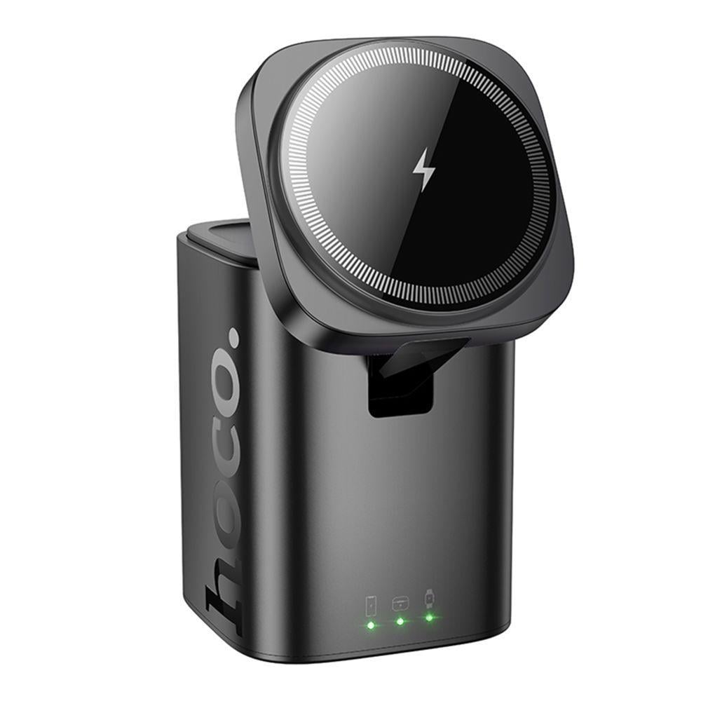 Зарядное устройство беспроводное Hoco CQ20 15W Magnetic iWatch Черный (2669501320)