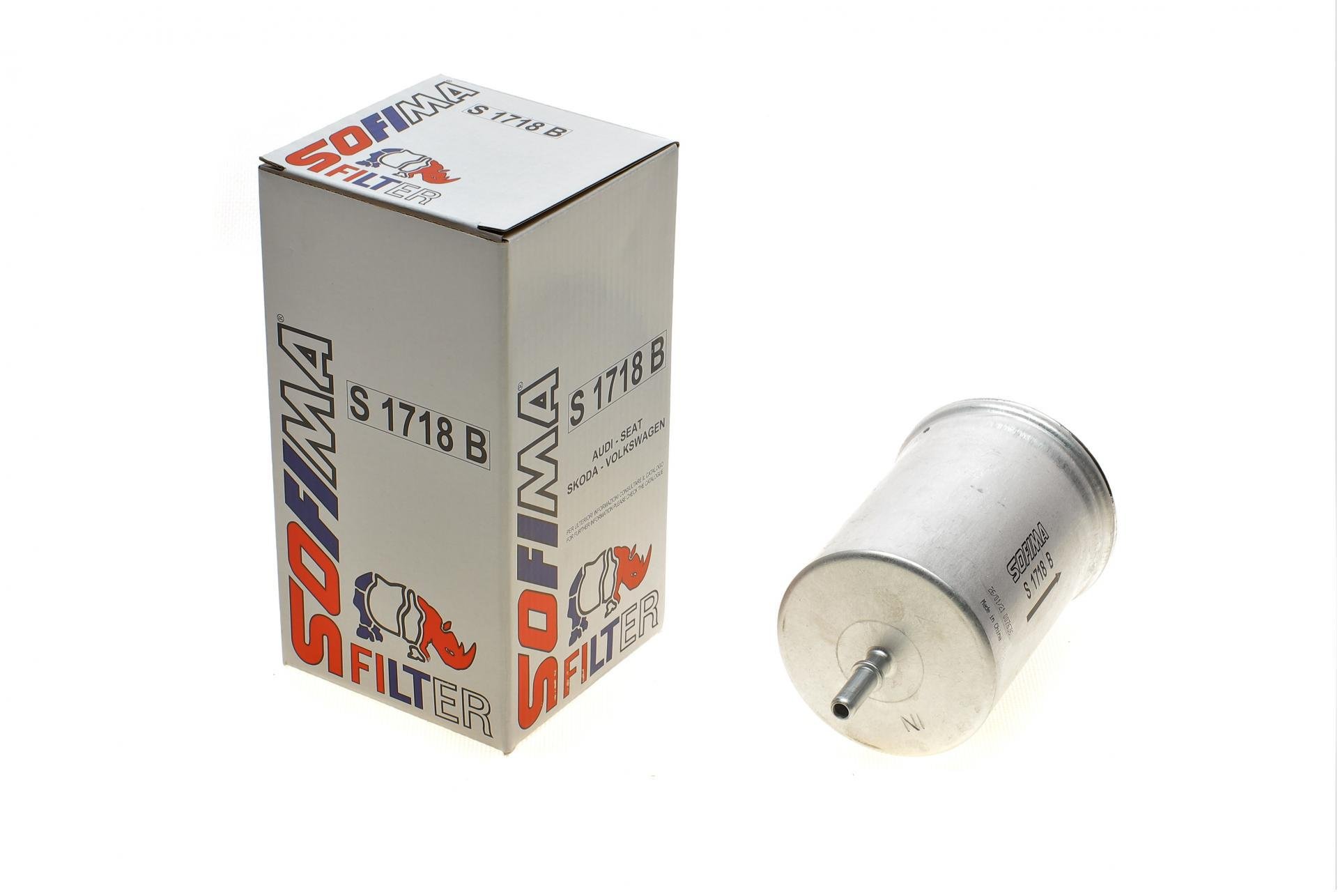 Фільтр паливний SOFIMA для VW T5 2,0-3,2i 03-15/Golf 1,4-3,2i 97-06/Skoda Octavia 1,4-2,0i 96-10 OE line- (S 1718 B)