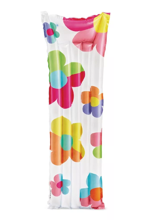 Надувний матрац дитячий для плавання Intex 59720 Квіточки 183 - 69 см (2546275443)