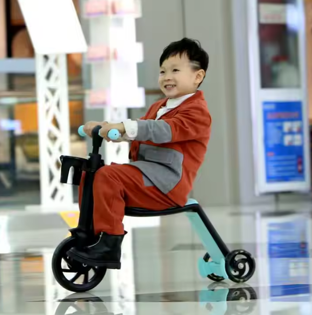 Самокат дитячий 3в1 велосипед/велобіг від 2 років Блакитний (MLD_V78) - фото 6 Самокат дитячий 3в1 велосипед/велобіг від 2 років Блакитний (MLD_V78) - фото 6