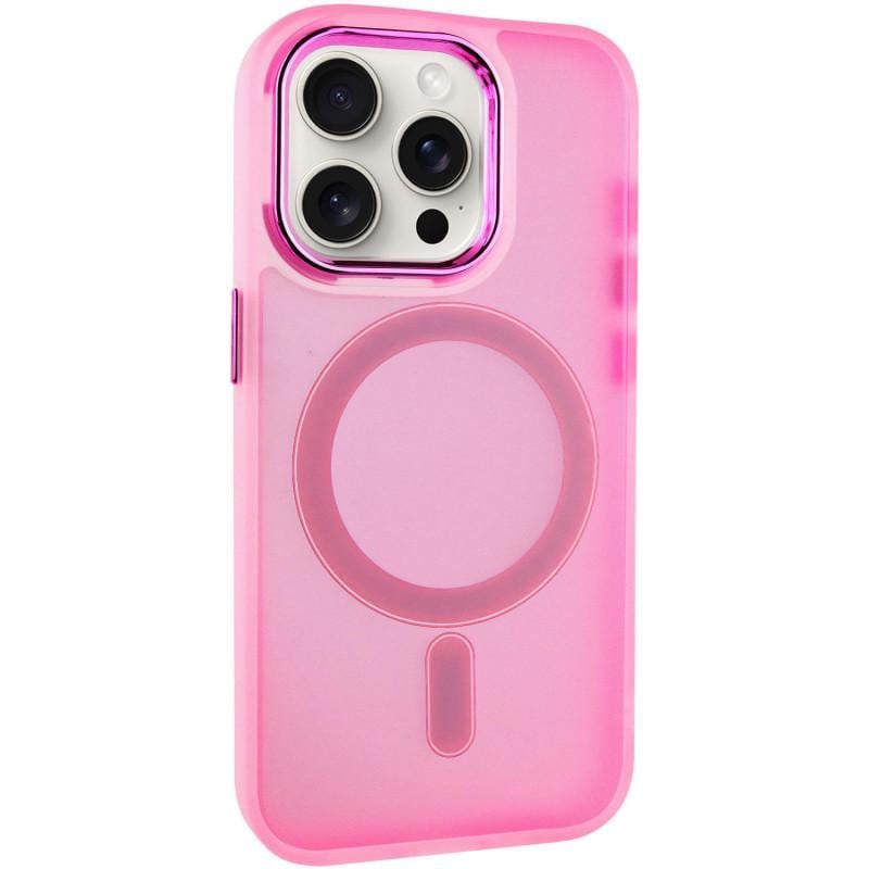 Протиударний Чохол TPU+PC Lily with MagSafe для Apple iPhone 13 Pro Max (6.7") Light Pink