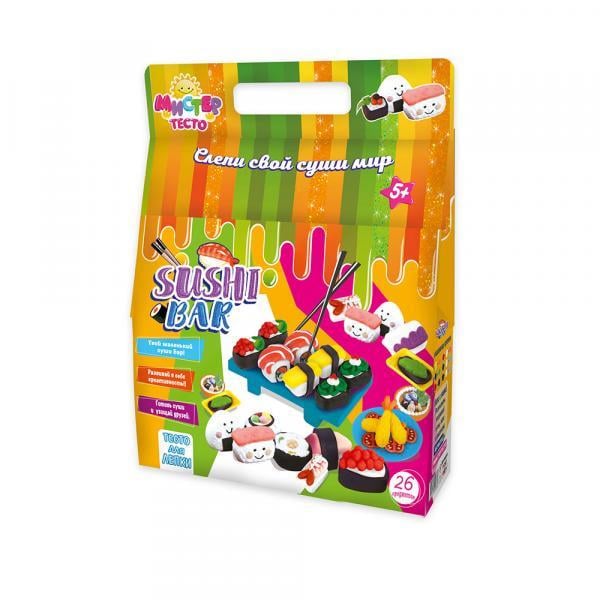 Набор для творчества Strateg Мистер тесто-sushi bar (71207S)