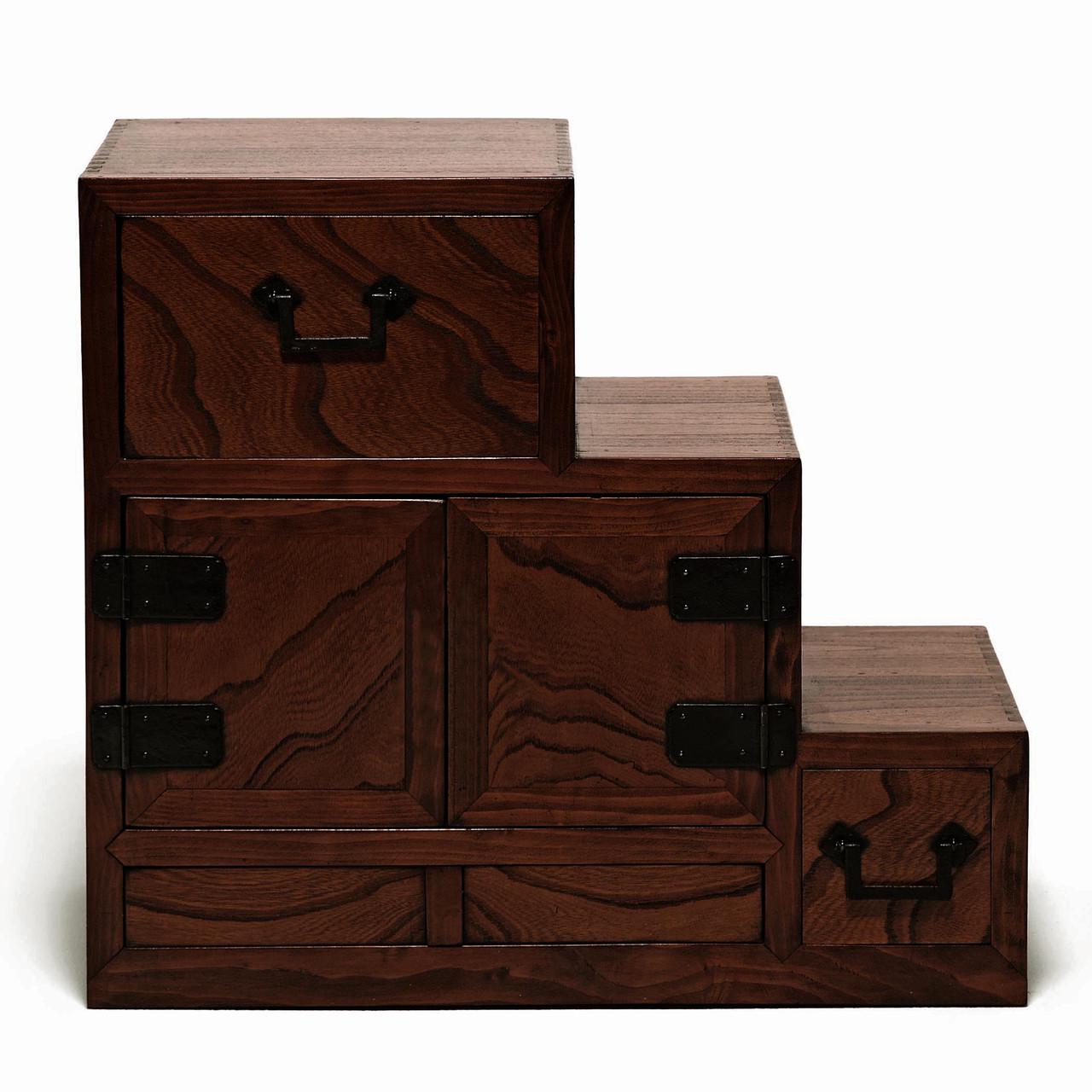 Комод тансу из дерева Раут Терракот (КТУ-000732)