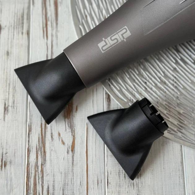 Фен для сушки волос DSP AC 30103 2200 Вт электрический профессиональный с насадками - фото 4 Фен для сушки волос DSP AC 30103 2200 Вт электрический профессиональный с насадками - фото 4