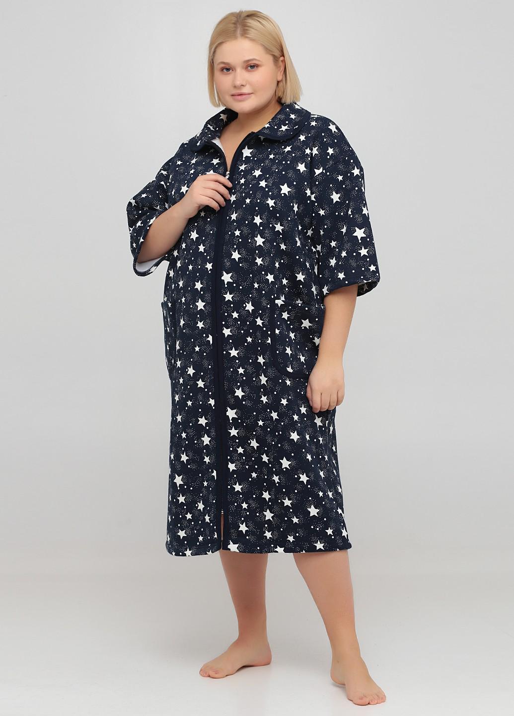 Халат женский Radda 12 Синий (80350-05) Халат женский Radda 12 Синий (80350-05)