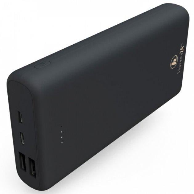 Павербанк Hama Supreme 20HD USB-З 2xUsb-A 20000 mAh Grey (00187292) - фото 2