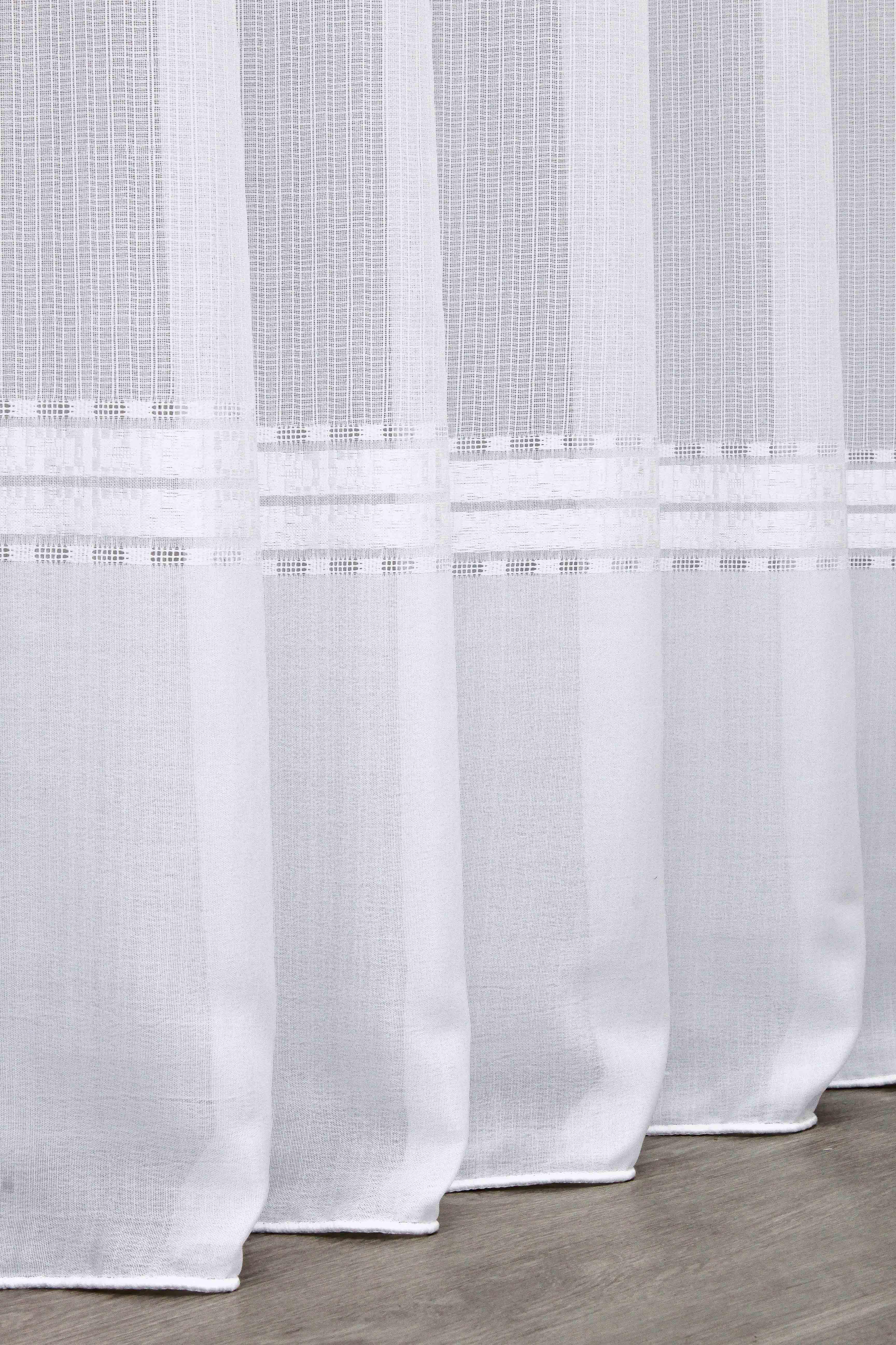 Тюль VR-Textil 1357т Мережка льон 300х270 см Білий (42-0083) - фото 9 Тюль VR-Textil 1357т Мережка льон 300х270 см Білий (42-0083) - фото 9