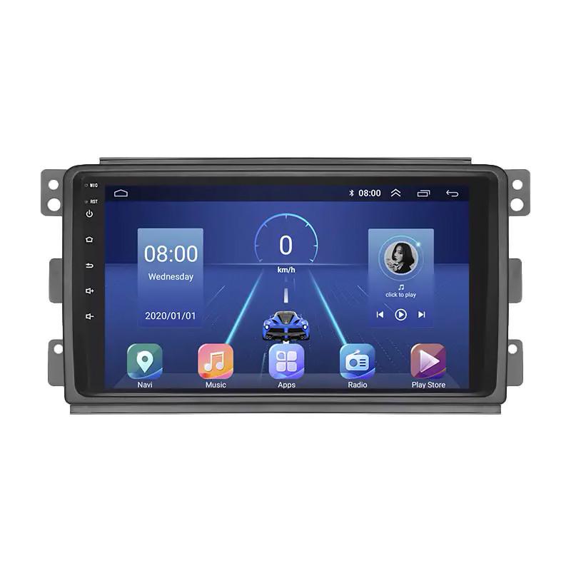 Автомагнітола штатна Lesko 4G/GPS/Wi-Fi для Smart Fortwo I Рестайлінг 2003-2007 6/128Gb 9" (1980889722)