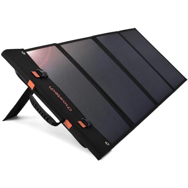 Солнечная панель Choetech 120W Solar Panel DC120W 1USB QC3.0 18W 1USB-C PD3.0 60W Black (SC008-V2-BK)