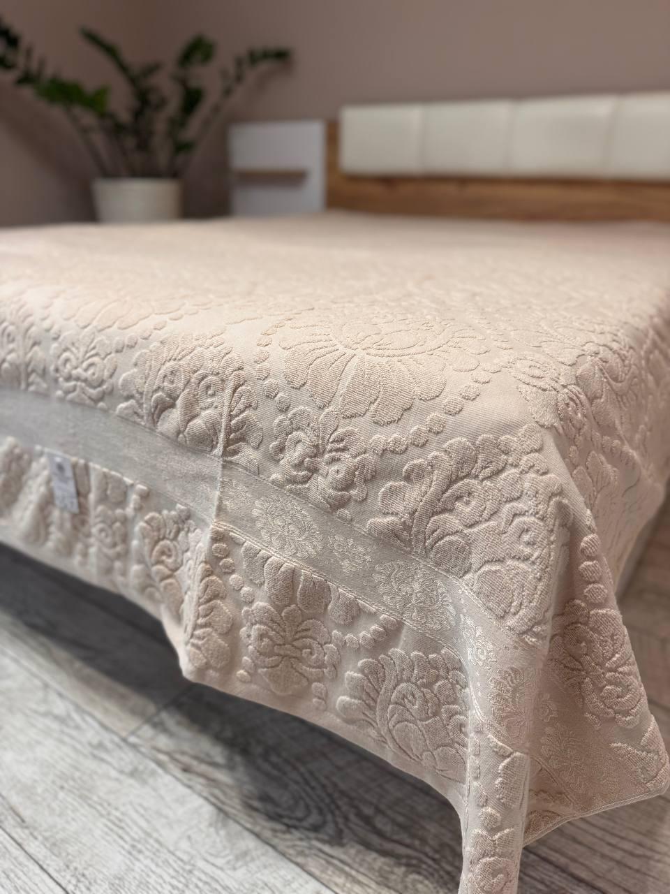 Простирадло махрове 150х200 см Кремовий (П4К-А-mahra-001-02) - фото 2 Простирадло махрове 150х200 см Кремовий (П4К-А-mahra-001-02) - фото 2